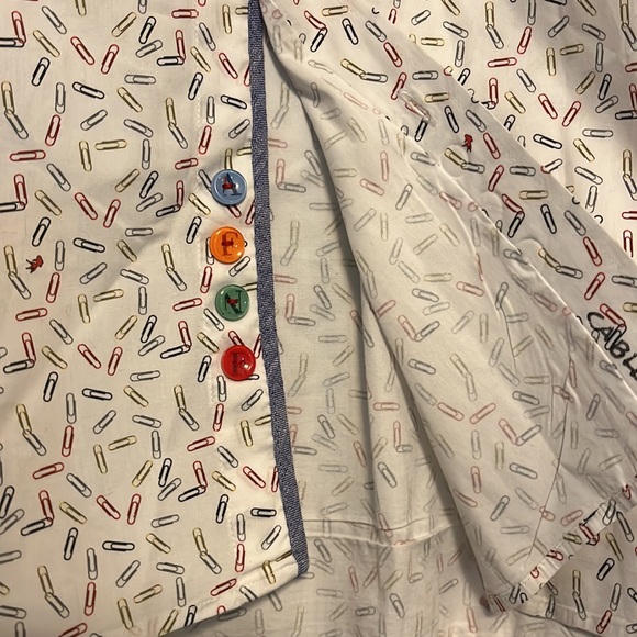 A Fish Named Fred Paper Clip Shirt - Picture 8 of 11